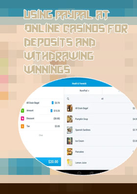 Casino sites that use paypal
